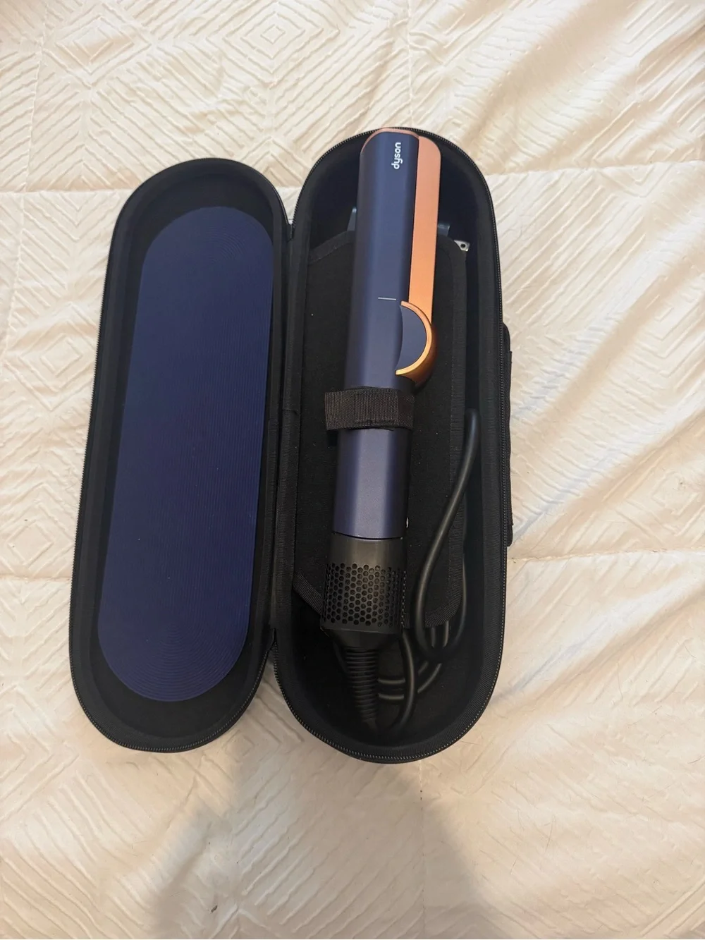 Dyson Styling Tool in Navy and Copper - Compact Case Included